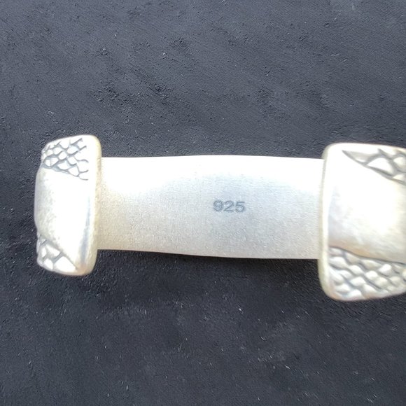 Metallica Bracelet 925 Silver Black Album Nothing Else Matters - Picture 6 of 7